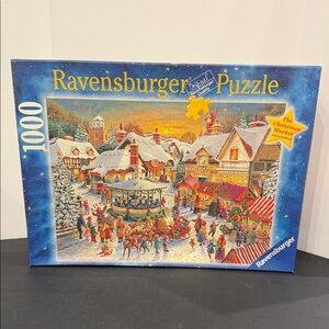 Ravensburger jigsaw puzzle The Christmas Market 2007 Limited Edition 1000 Piece